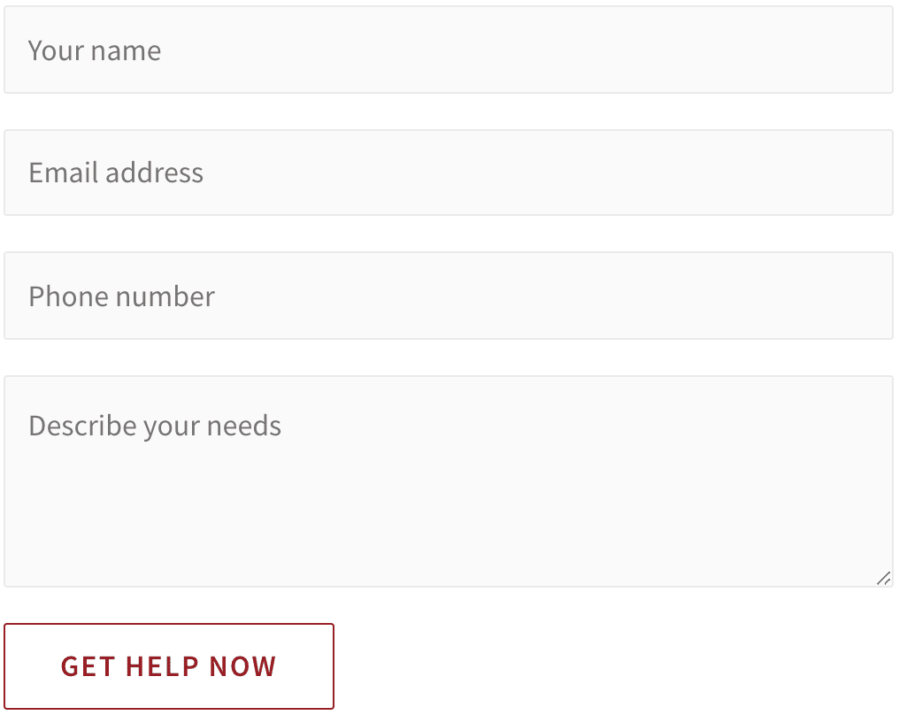 Contact form